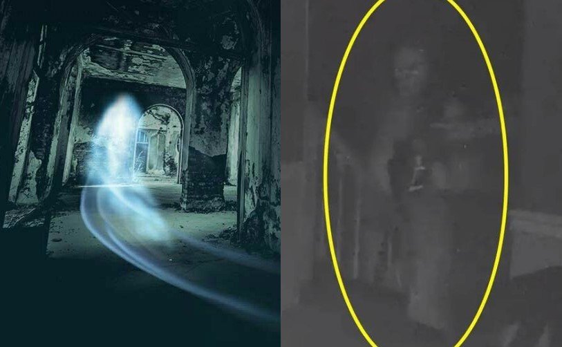 Câmera de CCTV na casa filmou um fantasma que parece um palhaço sinistro