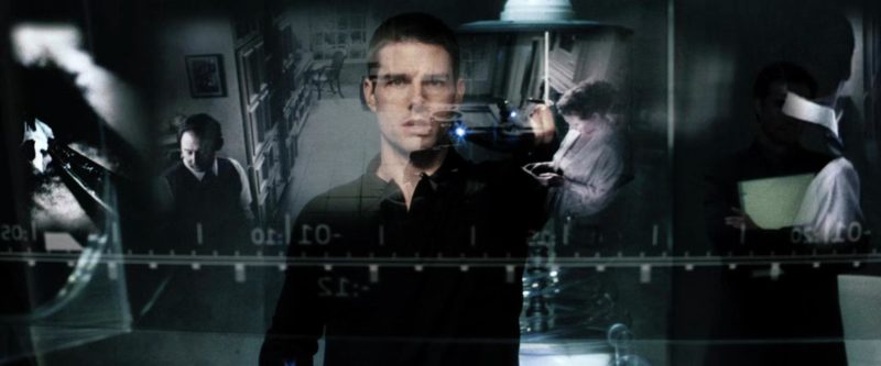 Minority Report portrays a future where police comb through large amounts of data to predict crimes. It may not be that far off from our real world. 20th Century Fox