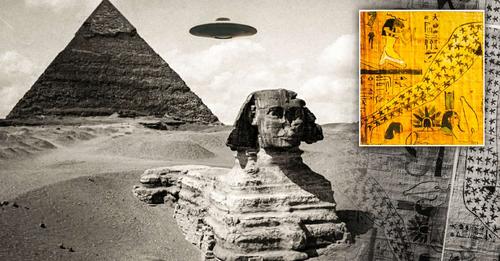 O antigo papiro egípcio revelou um pouso de OVNI na Esfinge!