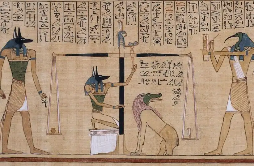 antigo Livro Egípcio dos Mortos