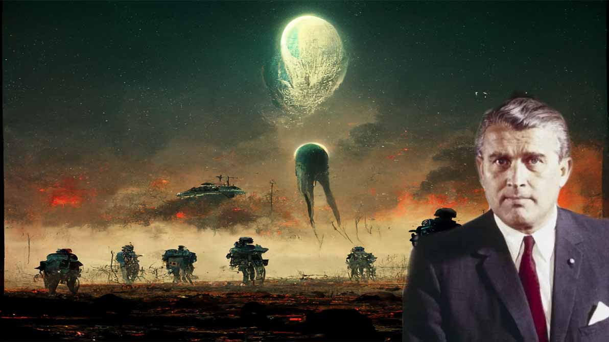 A previsão de guerra alienígena de Wernher Von Braun