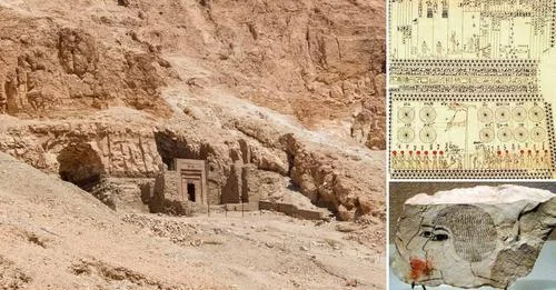 o mapa estelar mais antigo conhecido do antigo Egito