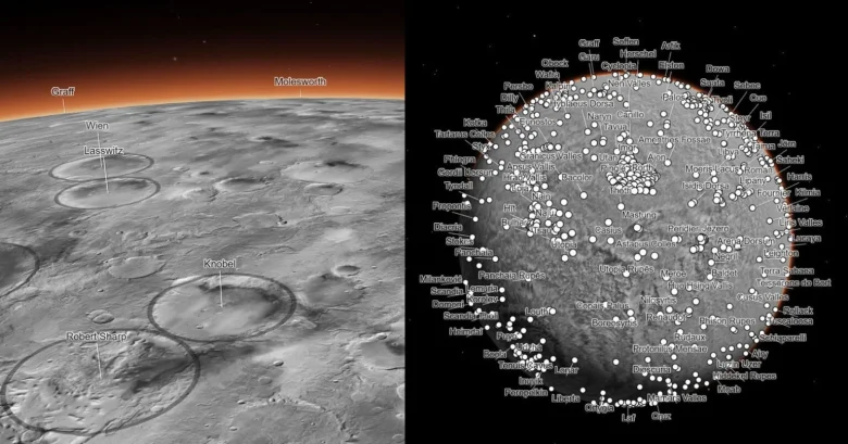 Cientistas criam imagem global de Marte de 5,7 terapixels