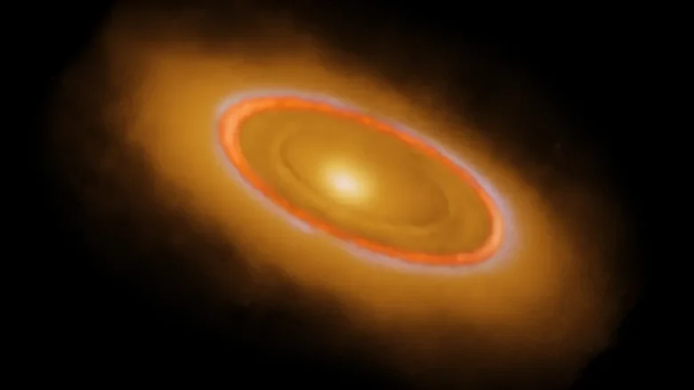 O telescópio James Webb revelou a formação de um novo cinturão de asteroides em torno de uma estrela próxima.