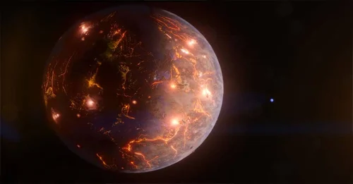 NASA descobre mundo do tamanho da Terra potencialmente coberto por vulcões através do Spitzer e TESS
