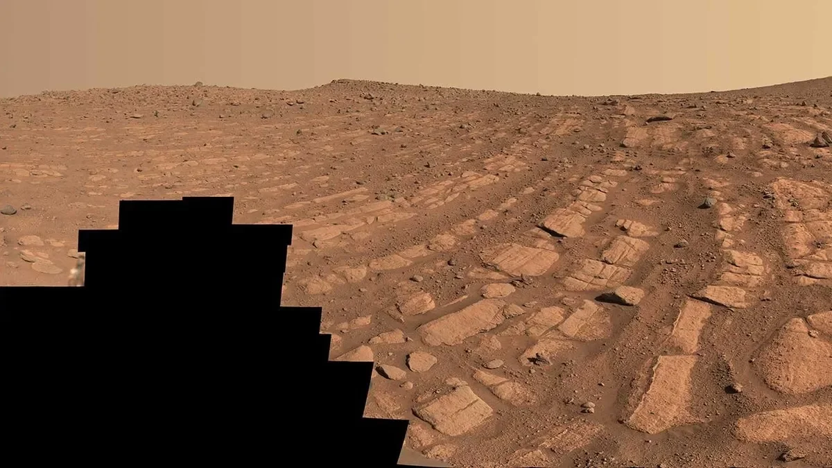 Rover Perseverance mostra registros do que antes era um rio agitado em Marte
