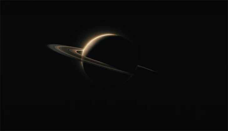 Saturno está engolindo seus anéis