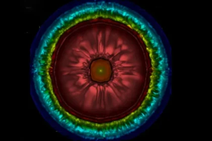 5 milhões de horas para modelar supernova exótica