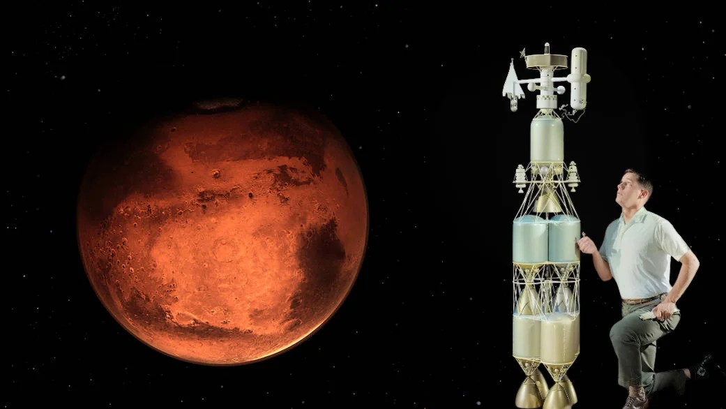 Foguete para Marte: 50 anos de desenvolvimento