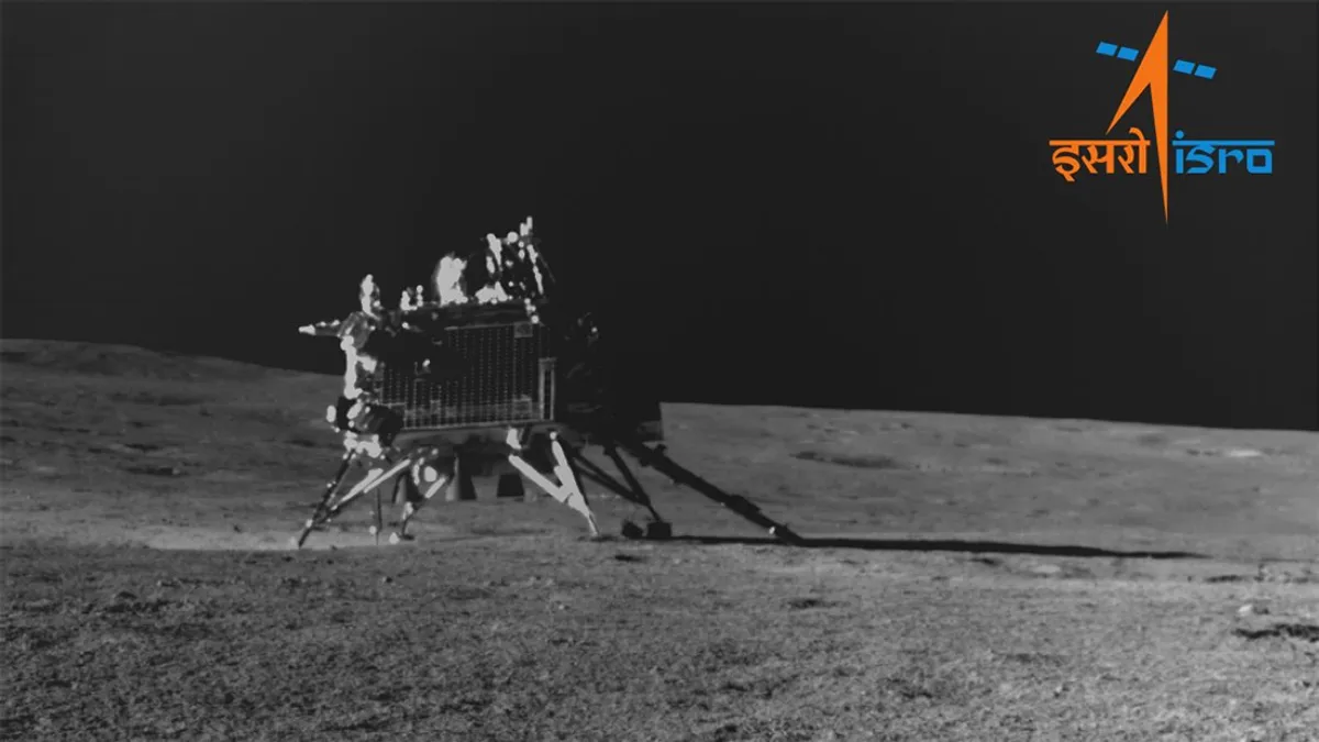 Módulo lunar indiano detecta movimento sob a superfície