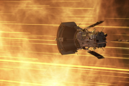 Nave espacial da NASA atravessa erupção solar