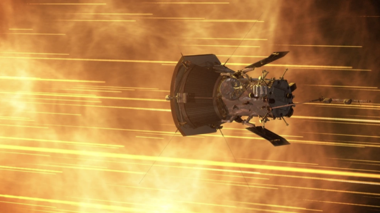 Nave espacial da NASA atravessa erupção solar