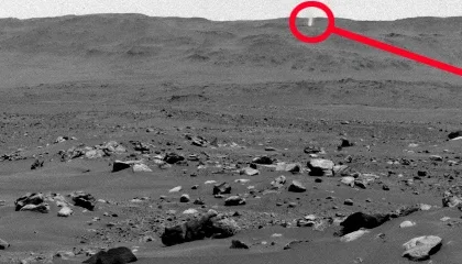Perseverance da NASA registra redemoinho marciano