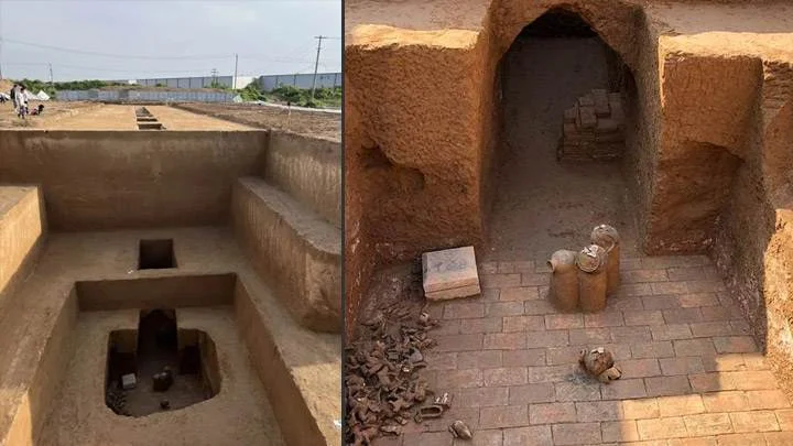 Túmulo de antigo imperador descoberto na China