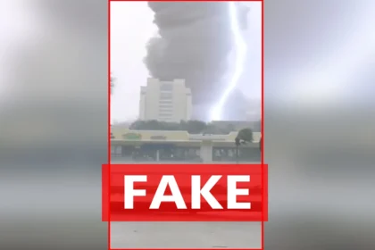 Vídeo viral de tornado nas Filipinas é falso