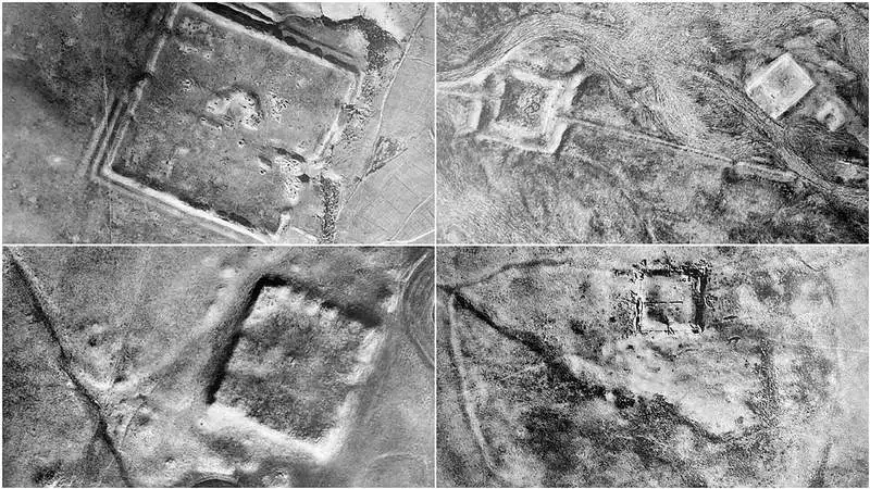 Fortalezas romanas no Oriente Médio descobertas por imagens de satélite