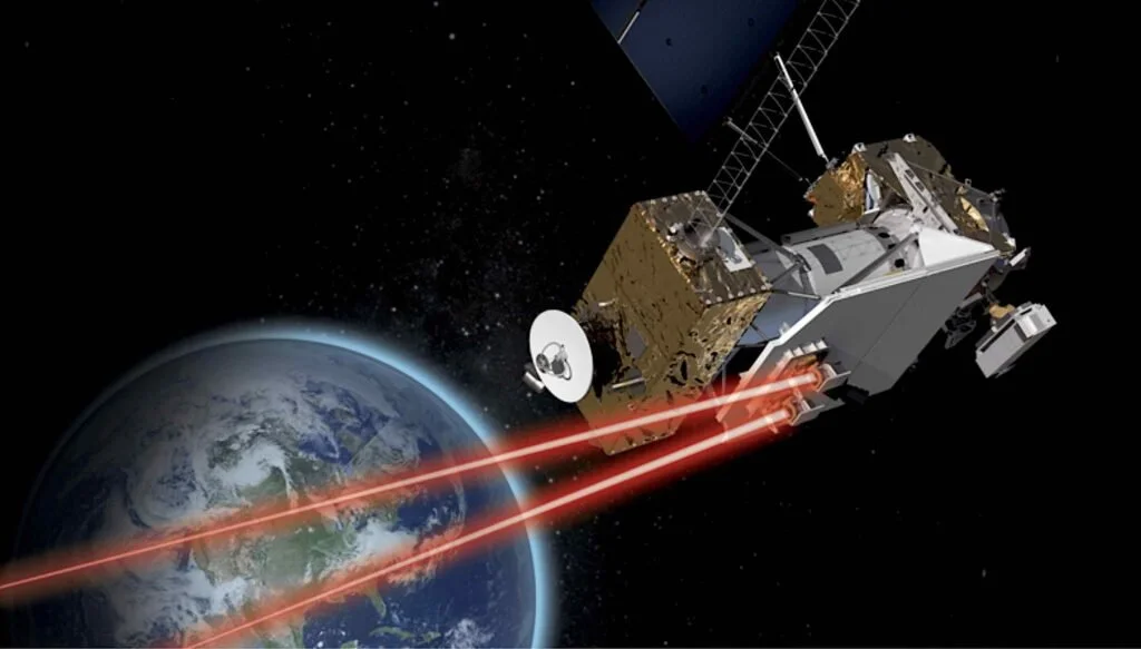 Lasers espaciais da NASA
