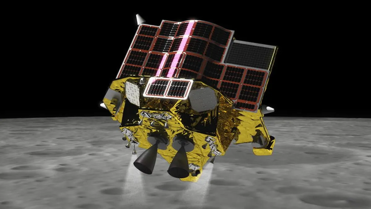 Módulo lunar japonês segue em direção à Lua