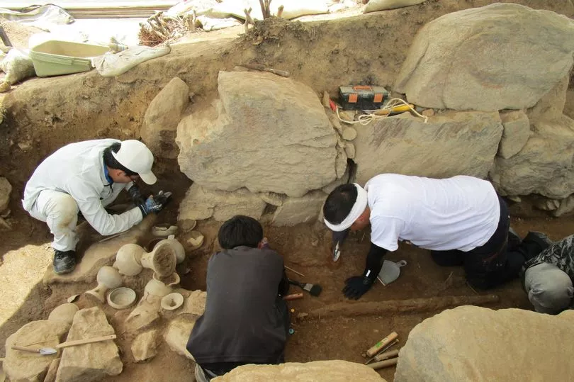 Túmulo de guerreiro de 1.400 anos encontrado no Japão