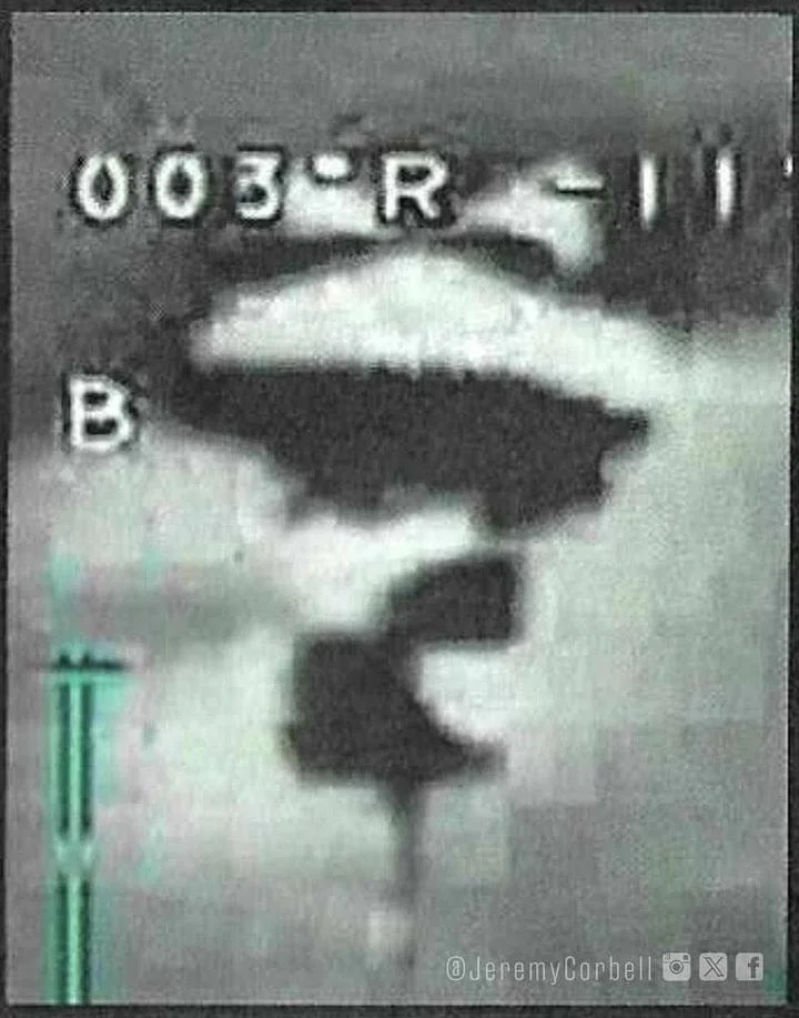 Foto de OVNI interceptado pela RAF sobre a Síria é publicada