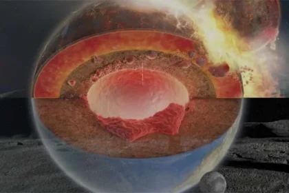 Restos do antigo planeta Theia, estão nas profundezas da Terra