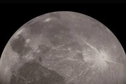 Sais e compostos orgânicos na superfície de Ganimedes