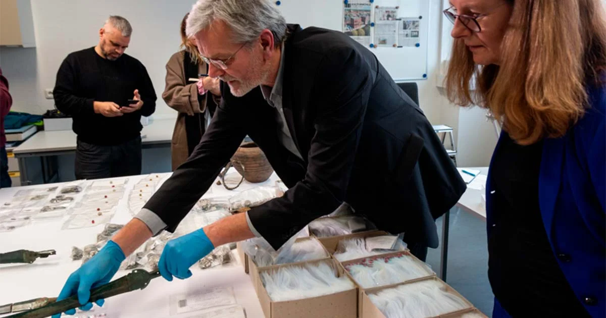 Arqueólogos descobrem tesouros históricos na Alemanha