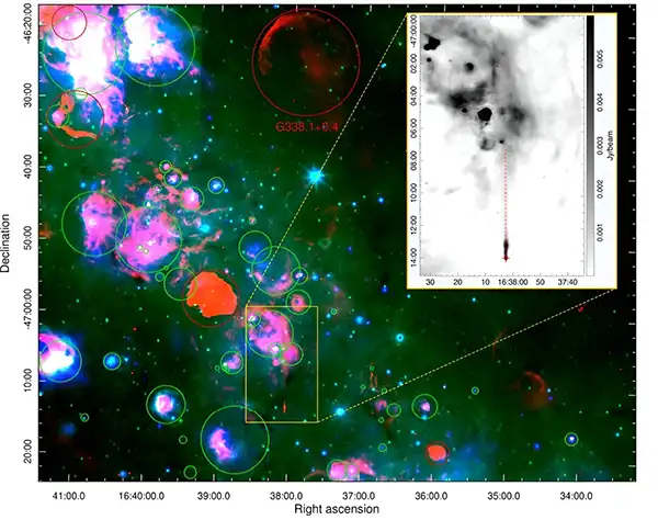 Descoberta de uma Nova Nebulosa de Vento Pulsar