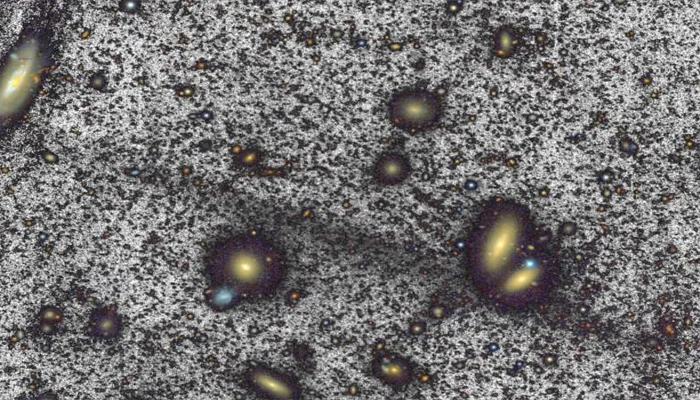 Detectado um fluxo gigante de estrelas entre galáxias