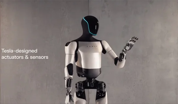 Novo robô humanoide Tesla Bot Optimus Gen 2