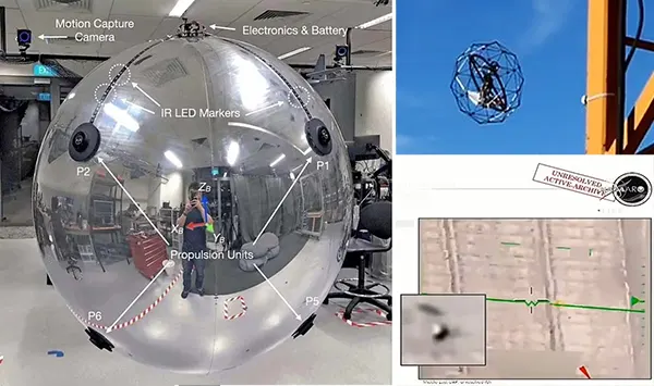 OVNI esférico pode ter sido um drone de alta tecnologia