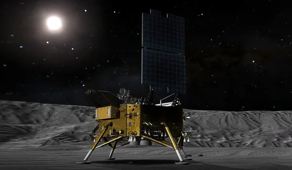 A missão lunar Chang'e 8 da China estabelecerá as bases para uma estação de pesquisa internacional no polo sul da lua. Crédito da imagem: Administração Espacial Nacional da China