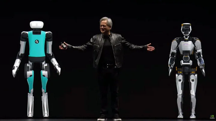Projeto GR00T da Nvidia para "humanizar" os robôs com IA