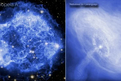 NASA divulga lapsos de tempo de supernovas